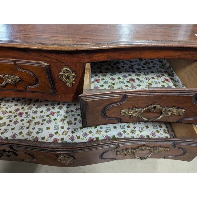 18th Century Louis XIV Solid Walnut Chest of Drawers For Sale - Image 10 of 13