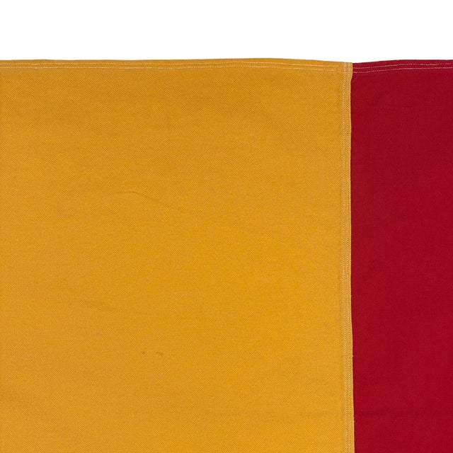 Large Vintage Cotton Sewn Flag of Belgium For Sale In Los Angeles - Image 6 of 7