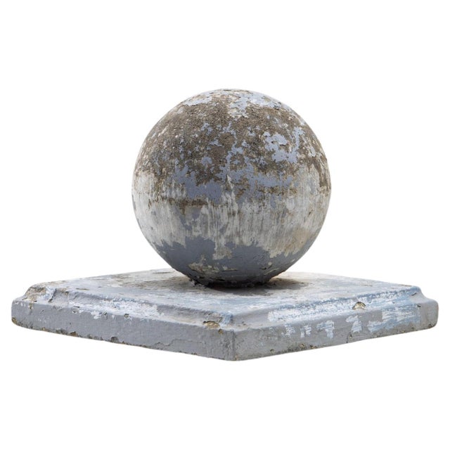 Stone Gray 1960s French Concrete Sculpture For Sale - Image 8 of 18
