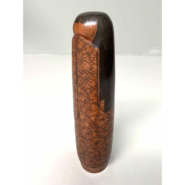 Vintage Kokeshi by Inosuke Kobayashi, Japan, 1950s For Sale - Image 11 of 18