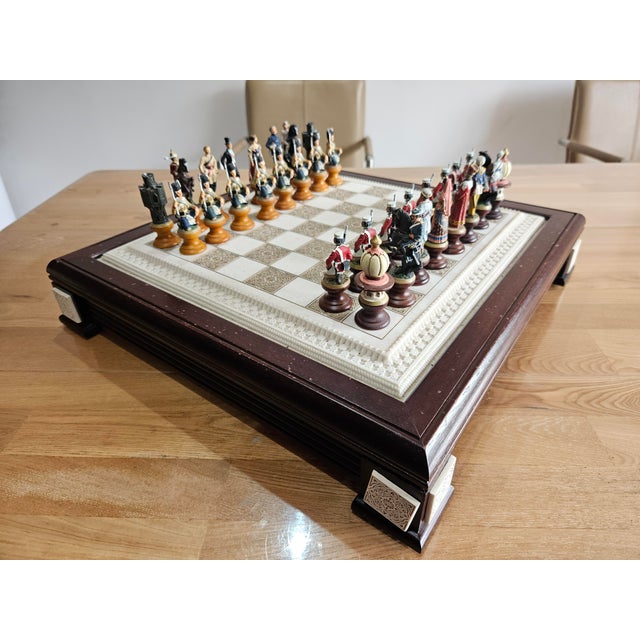 Raj Collectible Chess Sets from Franklin Mint Porcelain, 1970s, Set of 33 For Sale - Image 14 of 18