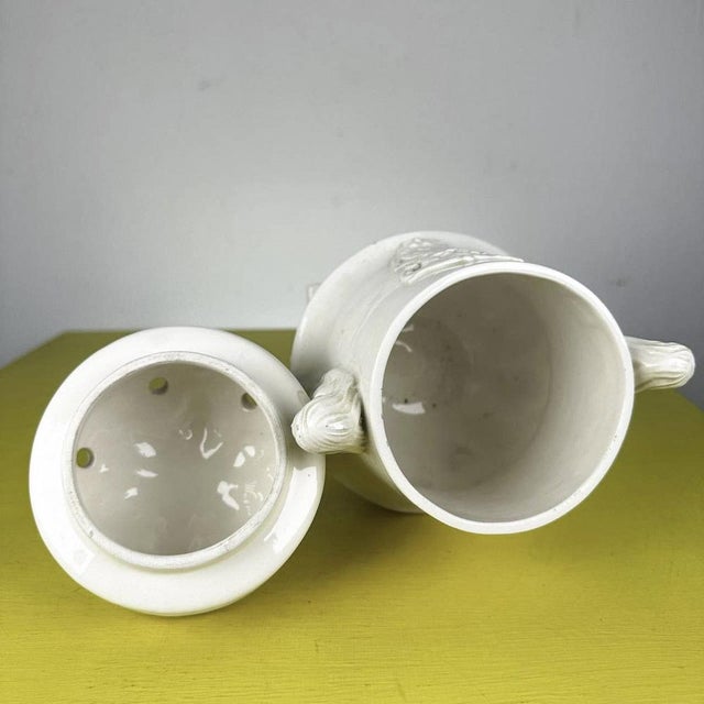 Cup with Lid in Capuani Este Ceramic For Sale - Image 9 of 12