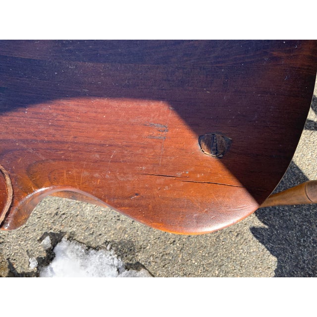 Wood 20th Century Dr Dimes Hoop Back Windsor Chairs Set of Four For Sale - Image 7 of 17