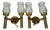 Modern Wall Sconces by Jean Perzel, 1960, Set of 2 For Sale
