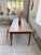 Oak Farmhouse Table with Spindle Legs, 1950 For Sale - Image 10 of 18