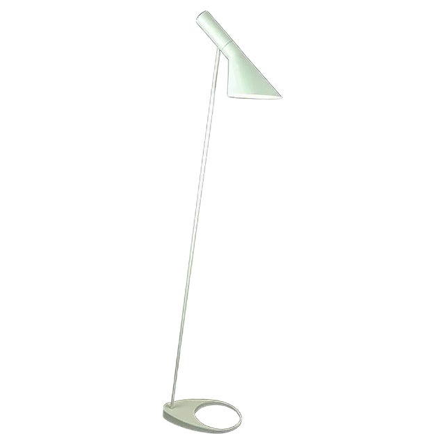 Vintage AJ Floor Lamp by Arne Jacobsen for Louis Poulsen For Sale
