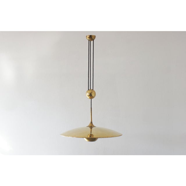 Pendant Lamp in Brass by Florian Schulz For Sale - Image 6 of 6