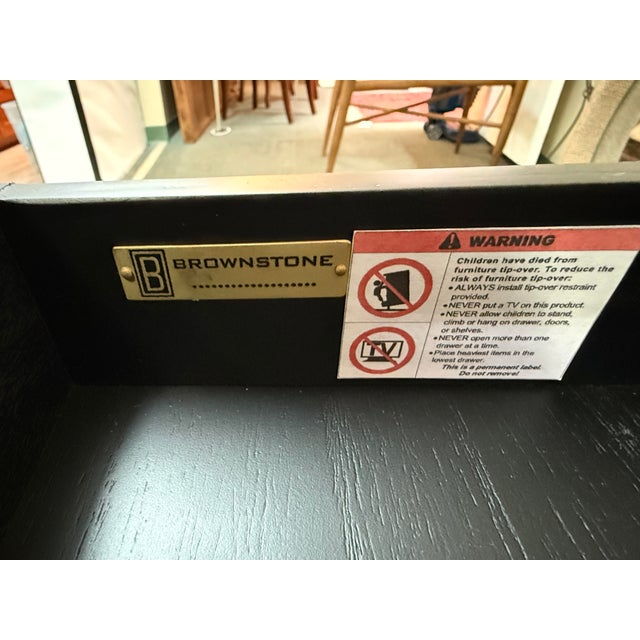 Brownstone Atherton Nightstand, Deep Onyx For Sale - Image 12 of 12