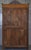 19th Century Antique French Carved Oak Breton Mirrored Armoire Linen Press For Sale - Image 5 of 5
