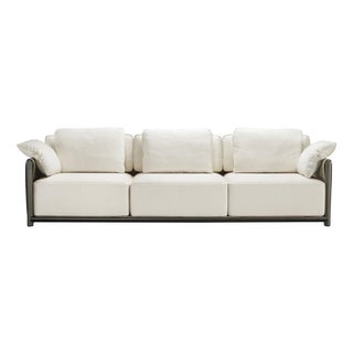 Dodo White Three-Seater Sofa by Stefano Giovannoni For Sale