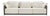 Dodo White Three-Seater Sofa by Stefano Giovannoni For Sale