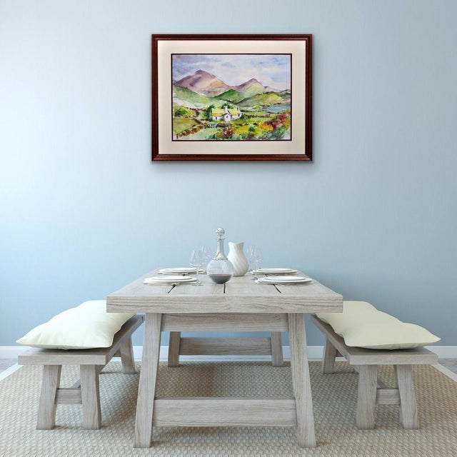 R. Savalle, Connemara, Ireland, Original Watercolour, 2001, Framed For Sale - Image 13 of 18