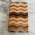 Brown Exotic Wood Chevron Cutting Board by David Levy For Sale - Image 8 of 8