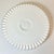 Fenton is famous for their Silver Crest Ruffle edge Milk Glass Collection. This is a low-rise footed Cake Stand from this...