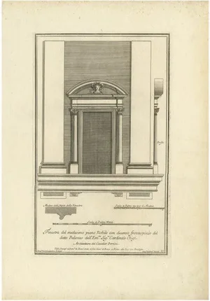 De Rossi, Palazzo Chigi, 1710, Paper