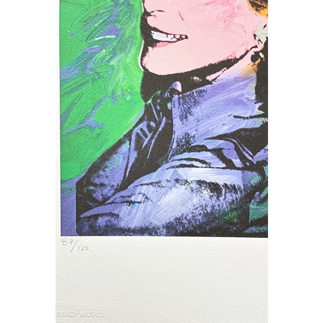 Mid-Century Modern After Andy Warhol, Nan Kempner, 1980s, Lithograph For Sale - Image 3 of 9