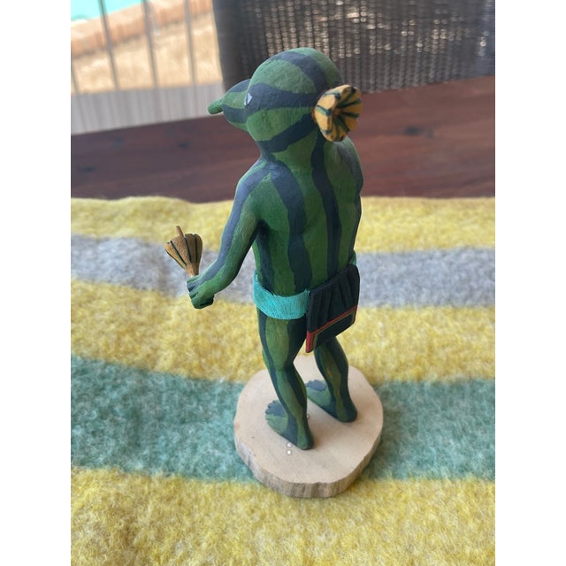 Folk Art 1960's Native American Hopi Patun Squash Kachina Doll For Sale In Santa Fe - Image 6 of 8