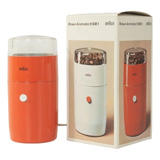 KSM1 Coffee Grinder by Reinhold Weiß for Braun, 1960s For Sale
