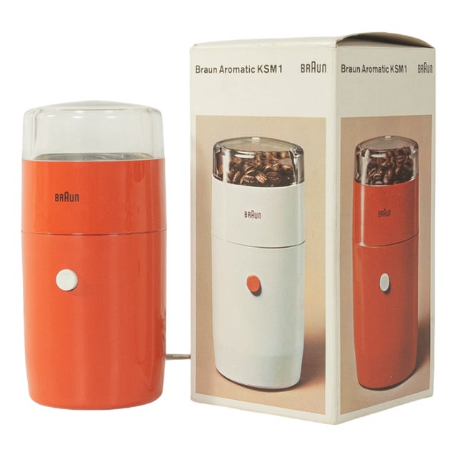 KSM1 Coffee Grinder by Reinhold Weiß for Braun, 1960s For Sale