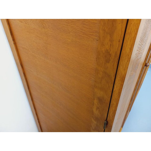 Vintage Oak Wardrobe, 1960s For Sale - Image 15 of 17