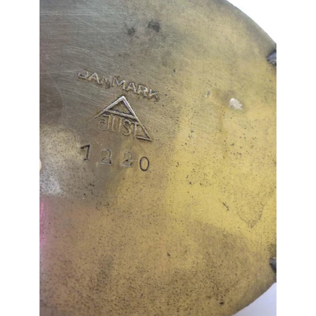 1930s Danish Embossed Metal Vase by Just Andersen, 1930s For Sale - Image 5 of 6