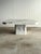 Postmodern Italian Carrara & Bardiglio Marble Inlay Coffee Table, 1970s For Sale - Image 3 of 15