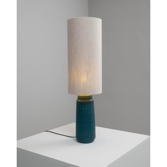 Early 20th Century 20th Century German Ceramic Table Lamp For Sale - Image 5 of 18