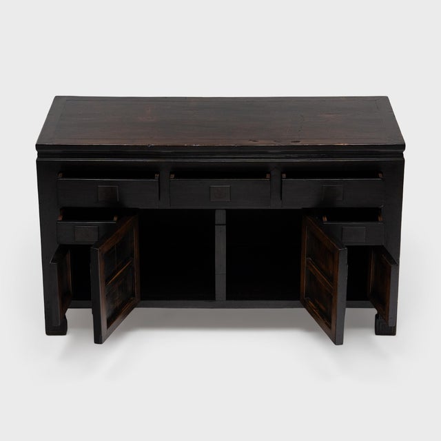 Chinese Chinese Mondrian Tianjin Coffer, C. 1870 For Sale - Image 3 of 7
