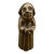 19th Century Bronze Monk For Sale