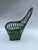 Farmhouse Vintage Green Basket For Sale - Image 3 of 7
