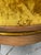 Wood 1960s Cane Tub Chair in Vibrant Marigold Slub Velvet - Rare Finished Seat Deck For Sale - Image 7 of 11