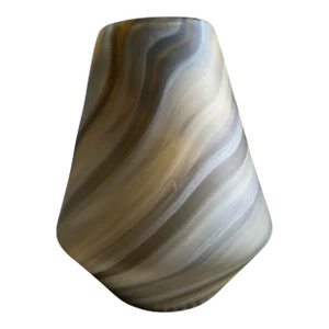 1970s Postmodern/Coastal Style Blown Glass Vase