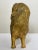 Small Traditional Early 20th Century English Gilt Bronze Spitz Dog Car Mascot Figurine For Sale - Image 4 of 12