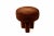 Contemporary Ritmo Stool in Brown Velvet by Moanne For Sale - Image 3 of 4
