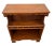 Farmhouse Vintage Bookcase Display Traditional Farmhouse Style Solid Maple Two Shelves For Sale - Image 3 of 11