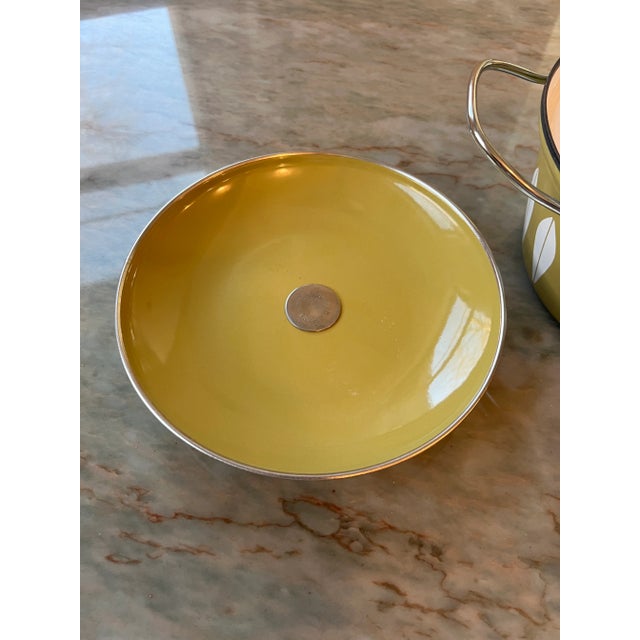 1960s 1960s Cathrineholm of Norway Lidded Casserole in Lotus Pattern For Sale - Image 5 of 12