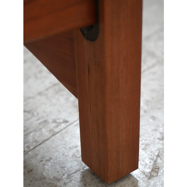 Stickley Queen Size Cherry Mission Bed For Sale - Image 12 of 17