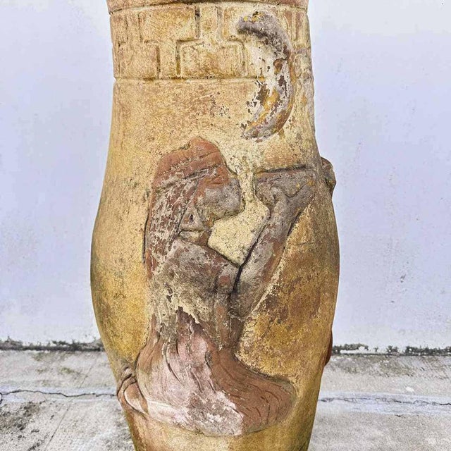 Brown Traditional Jug in Terracotta For Sale - Image 8 of 9