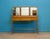 1960s mid century dressing table in walnut veneer with a clean Heal’s-style design, slim tapered legs and floating drawer...
