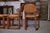 Oak and Rush Chairs in the style of Charles Dudouyt, 1950s, Set of 5 For Sale - Image 16 of 18