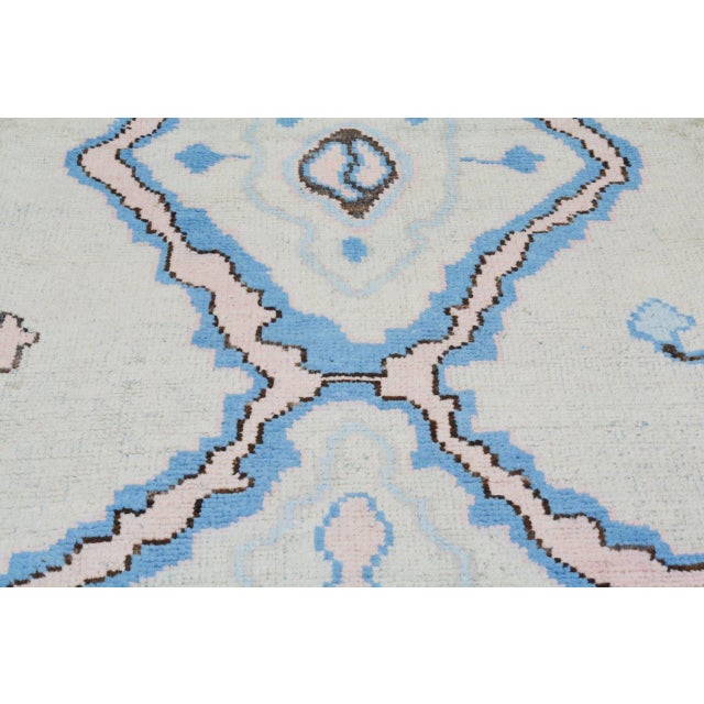 Moroccan Contemporary Moroccan Modern Wool Rug,8'X10' For Sale - Image 3 of 6