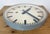 Large Grey Industrial Station Wall Clock from CTW, 1960s For Sale - Image 13 of 18