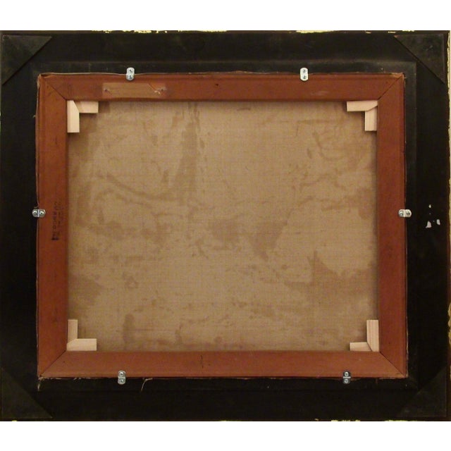 Mid 20th Century Claude Curry Bohm Lobster Fishermen C. 1945 Painting For Sale - Image 5 of 9