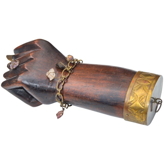 Art Deco Vintage Handmade Art Deco Accent For Sale - Image 3 of 5