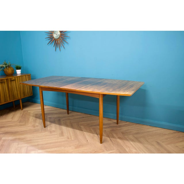 Mid-Century Walnut Dining Table, 1960s For Sale - Image 6 of 8