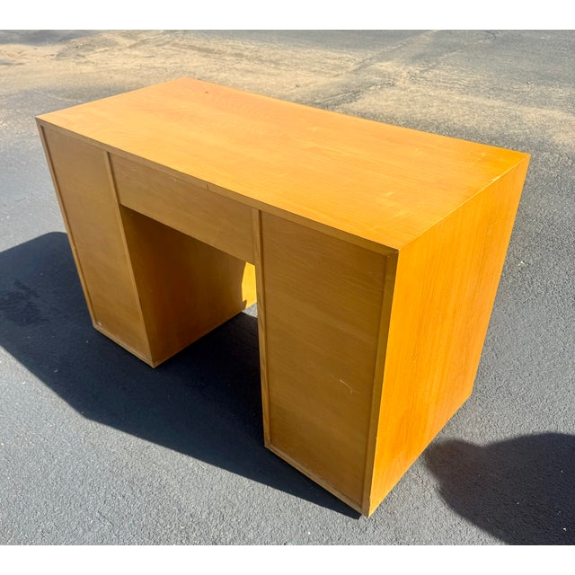 Robsjohn-Gibbings for Widdicomb Walnut Desk For Sale In Denver - Image 6 of 10