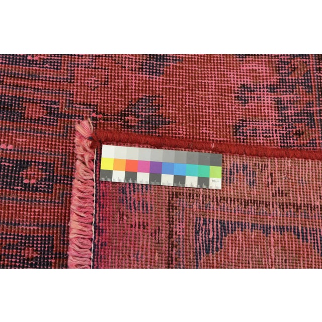 Textile Vintage Middle Eastern Hand-Knotted Rug For Sale - Image 7 of 8