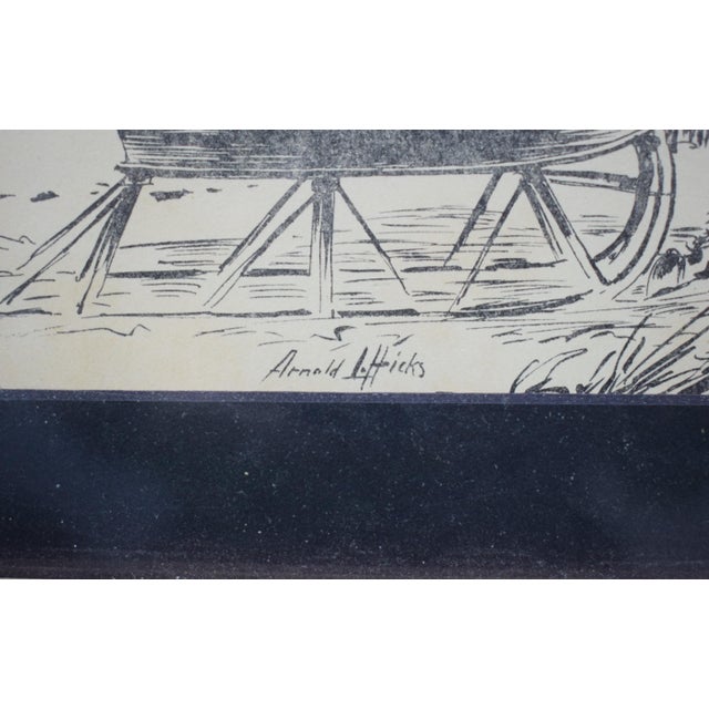 1859 Chatham Fair Christmas Sleigh Scene Engraving For Sale - Image 4 of 4