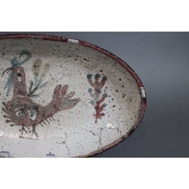 French Ceramic Tray by Gustave Reynaud, 1960s For Sale - Image 11 of 16