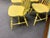 Late 20th Century 20th Century Yellow Painted Windsor Chairs Set of Four For Sale - Image 5 of 8